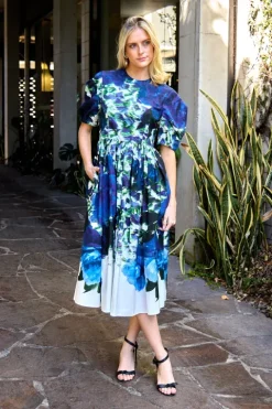 A Line Midi Dress