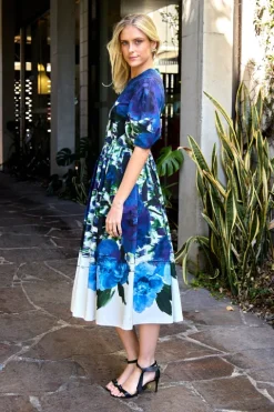 A Line Midi Dress