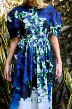 A Line Midi Dress