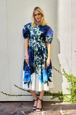 A Line Midi Dress