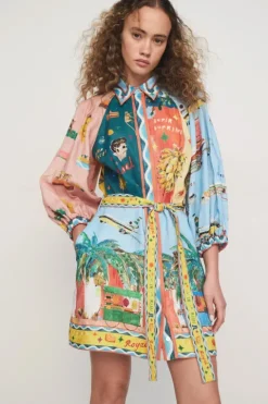 All Aboard Mini Dress
