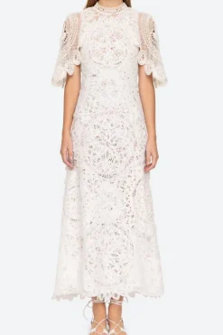 Anastasia Battenberg Maxi Dress