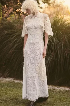 Anastasia Battenberg Maxi Dress