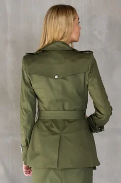 Angelique Dickey Trench Coat