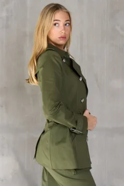 Angelique Dickey Trench Coat