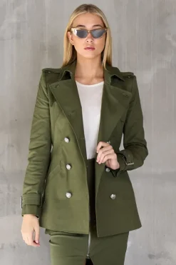 Angelique Dickey Trench Coat