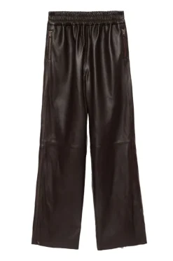 Baggy Leather Trouser