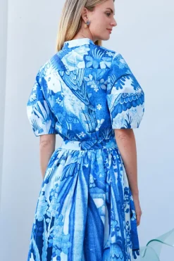 Blouson Sleeve Shirt