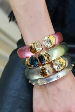 Bonbon Lucite Hinge Bracelet