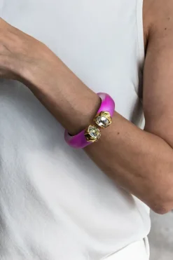 Bonbon Lucite Hinge Bracelet