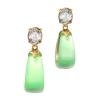 Bonbon Teardrop Hoop Earring