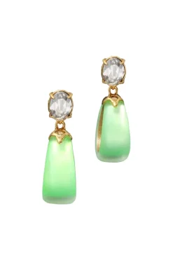 Bonbon Teardrop Hoop Earring