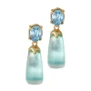 Bonbon Teardrop Hoop Earring