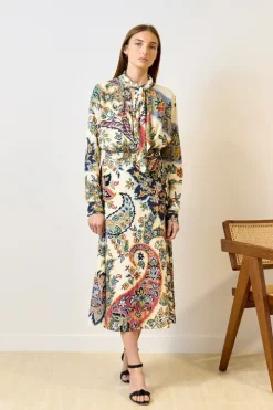 Botanical Midi Skirt