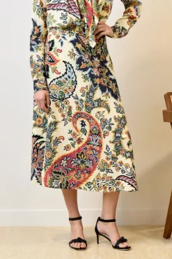 Botanical Midi Skirt