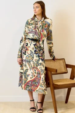 Botanical Midi Skirt