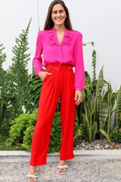 Bow Tulip Trouser - FINAL SALE