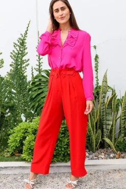 Bow Tulip Trouser - FINAL SALE