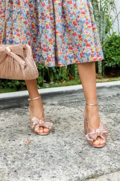 Camellia Bow Heel - FINAL SALE