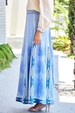 Camille Chios Embroidery Skirt