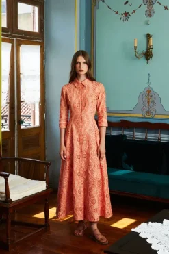 Cara Midi Lace Dress