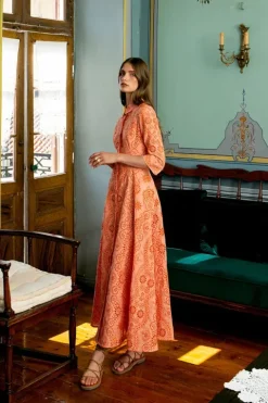 Cara Midi Lace Dress