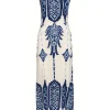 Cardinal Direction Ankle Dress