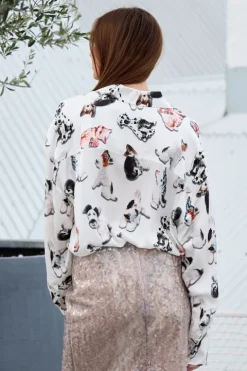 Ceramic Puppies Shirt