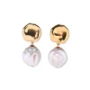 Coin Reflection Earrings