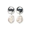 Coin Reflection Earrings