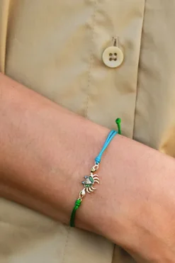 Crab Cord Bracelet