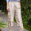 Crispy Nylon Wilt Pull On Jogger