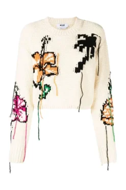 Cropped Knitted Jumper - FINAL SALE