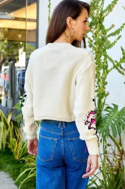 Cropped Knitted Jumper - FINAL SALE
