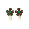 Crown Daisy Earrings