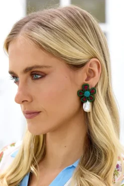 Crown Daisy Earrings