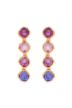 Crystal Strand Earring