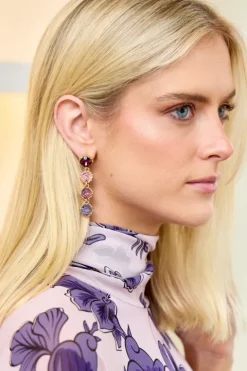 Crystal Strand Earring