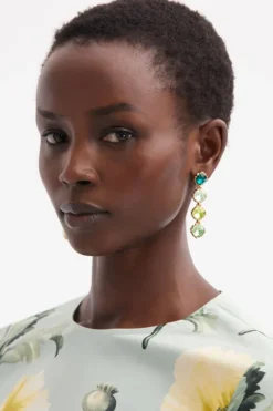 Crystal Strand Earring