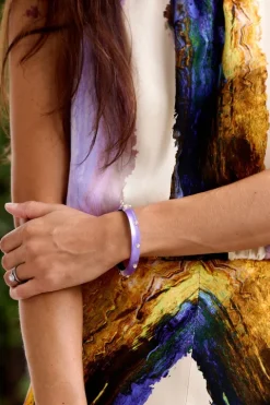 Crystal Studded Hinge Bracelet