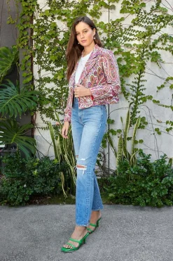 Demi Paisley Blazer - FINAL SALE
