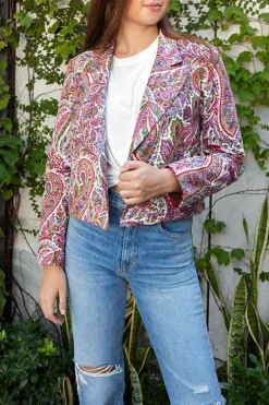 Demi Paisley Blazer - FINAL SALE