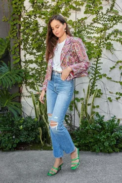 Demi Paisley Blazer - FINAL SALE