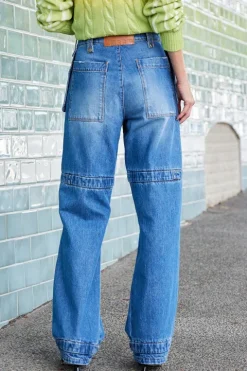 Denim Cargo Pant - FINAL SALE
