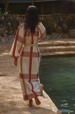 Diosa Geometric Tunic Dress