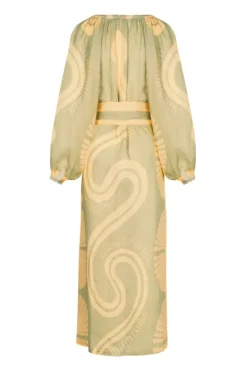 Divinatory Word Ankle Dress