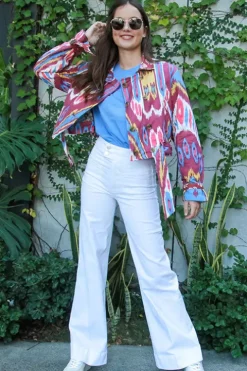 Domino Ikat Jacket - FINAL SALE