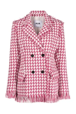 Double Breasted Tweed Jacket - FINAL SALE