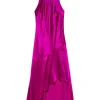 Draped Halter Neck Dress - FINAL SALE