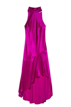 Draped Halter Neck Dress - FINAL SALE